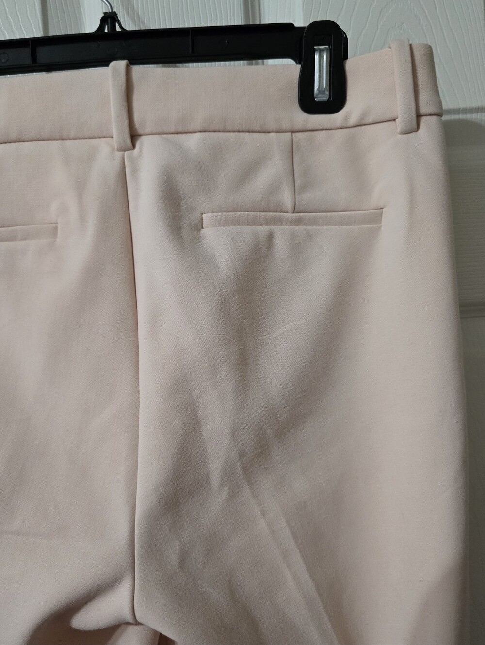 J. Crew 365 Flat Front Pleated Waist Ankle Length Structured Trousers, Sz 8, EUC - Picture 10 of 13